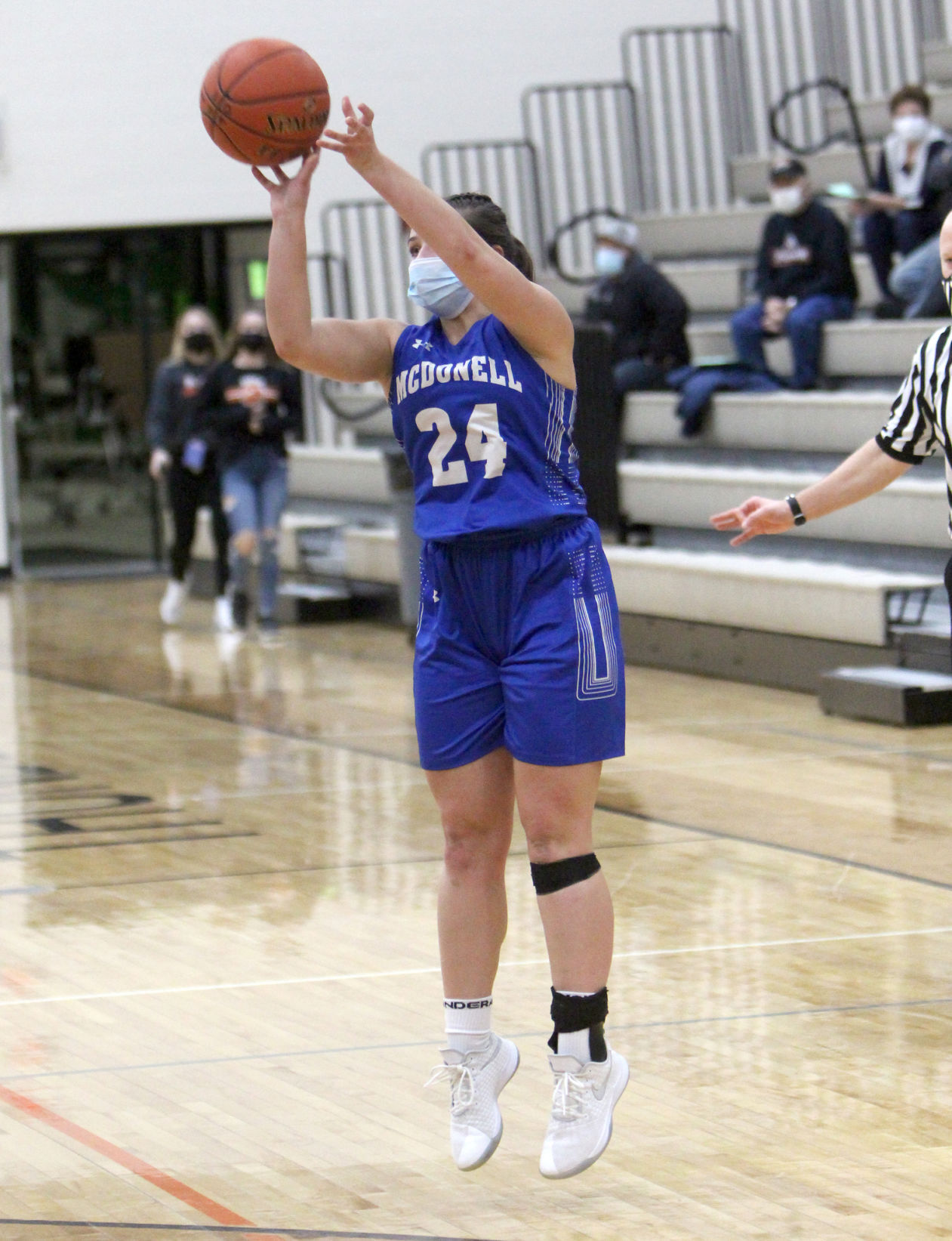 McDonell at Osseo-Fairchild girls basketball 1-11-21